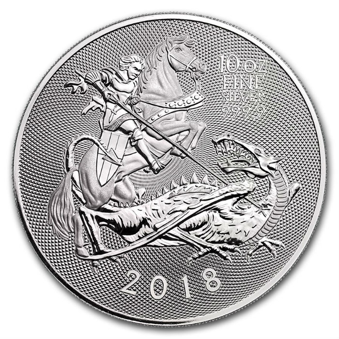 10 Ounce Silver Valiant Coin