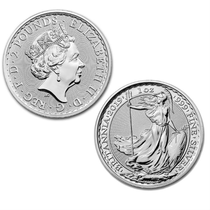 Silver Britannia Coin Price Chart