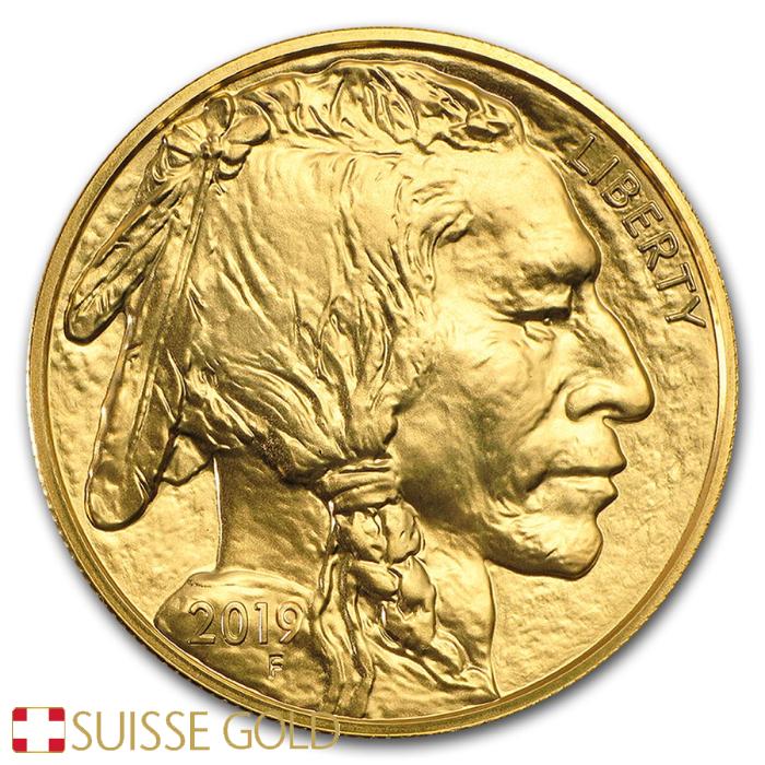 Tube Of 20 X 2019 American Buffalo 1 Ounce Gold Coin