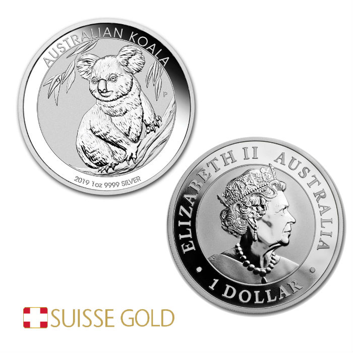 2019 Australian Koala 1 Ounce Silver Coin 2019 Australian Koala 1 Ounce Silver Coin
